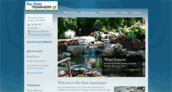 Desktop Screenshot of baystateaquascapes.com